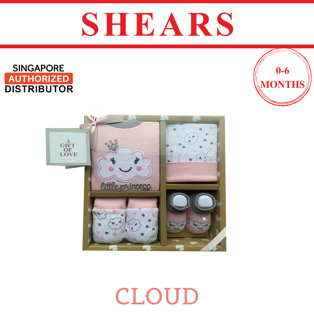 Shears Spring Gift Set 4pcs PINK CLOUD